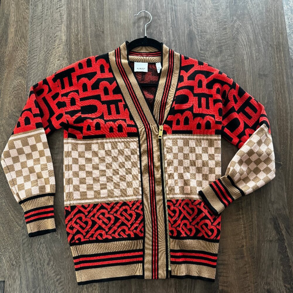 Burbery Wool & Cashmere Cardigan